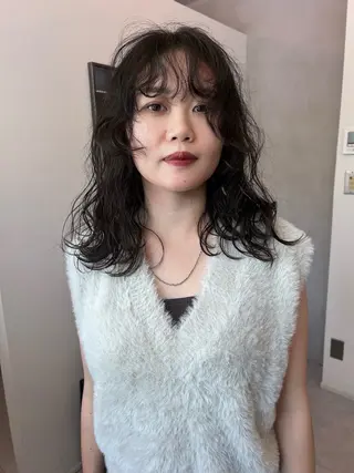 パーマ Miku / パーマモデル伏見 栄のヘアスタイル