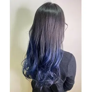 ロング カラー グラデ❣️インナー 派手髪Fumiyoのヘアスタイル