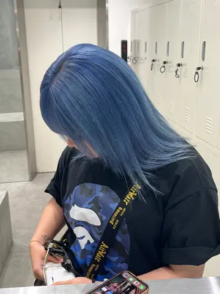 カラー カット¥1100 / 𝙍𝙪𝙣𝙖⟡.のヘアスタイル