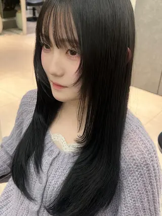 ロング 全席半個室north east阿佐ヶ谷店所属・かわなみ あんのヘアスタイル