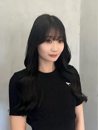 ロング 𝙆𝙖𝙞🎀🩶 レイヤー/縮毛矯正のヘアスタイル