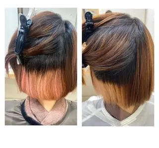 高難易度縮毛矯正　春日井　Soea(ソイア)所属・多久間 喬介のヘアスタイル