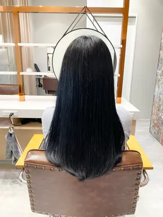 ロング calna 古賀 菜摘のヘアスタイル