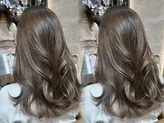 セミロング 銀座副店長/レイヤー /髪質改善/田島のヘアスタイル