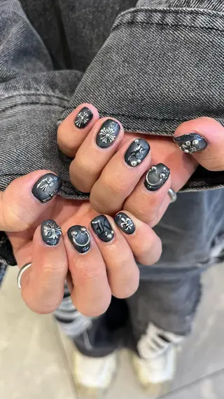 メンズ ネイル メンズパーマ/ メッシュ📍ユリのヘアスタイル