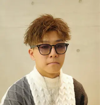 ショート パーマ メンズ assort tokyo所属・無料カットモデル募集 ✨鵜澤　佑気のヘアスタイル