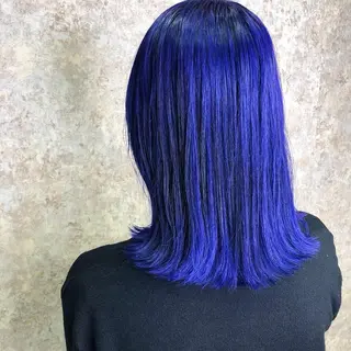 ミディアム カラー 🫟Blanco🫟 Color&Careのヘアスタイル