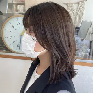 セミロング SUNC🍀大熊 花奈絵🍀のヘアスタイル