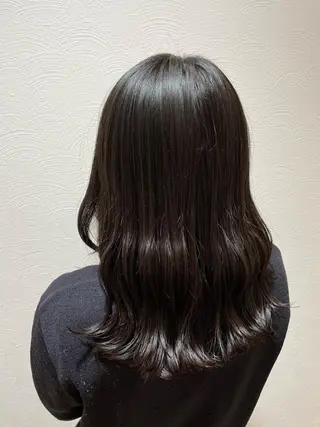 セミロング 齋藤 未夢のヘアスタイル