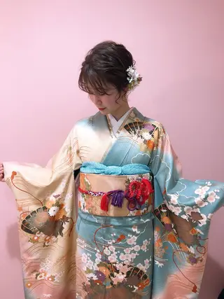 merc.🌿💚 八幡真衣のヘアスタイル