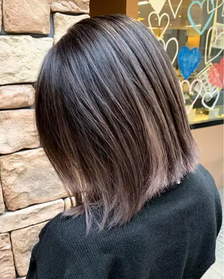 ミディアム カラー パーマ ヘアアレンジ メンズ キッズ ネイル マツエク・マツパ 酸性ストレート 髪質改善大槻勇樹のヘアスタイル