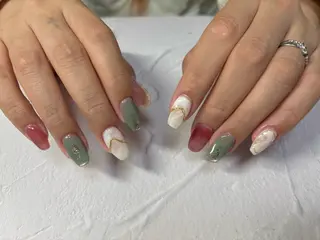 ネイル 愛川町 あんすりうむのネイルデザイン