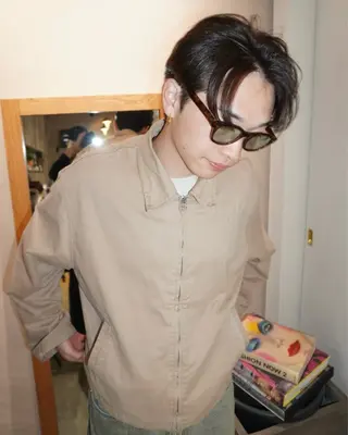 ショート カラー メンズ yll所属・似合わせ/ハイトーン /中目黒/さくらのヘアスタイル