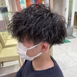 メンズ ショート 中森 玲菜のヘアスタイル