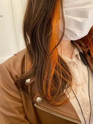 ロング カラー Emerge 新宿東口店所属・堀山 佳奈のヘアスタイル