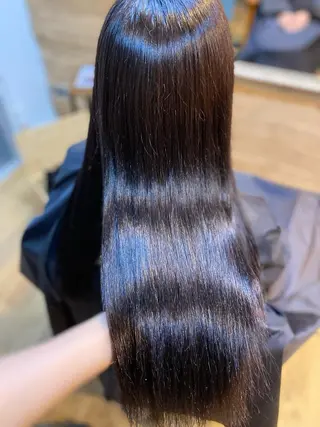 ロング カラー 髪質改善🌟透明感 🌟三塚有紀子のヘアスタイル