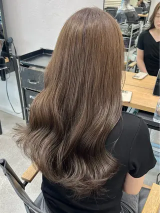 ロング カラー ヘアアレンジ 🫧透明感カラー/ ナルハ🫧のヘアスタイル