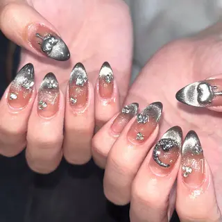 ネイル 🎀NAIL🎀 AI🪄︎︎◝✩のネイルデザイン