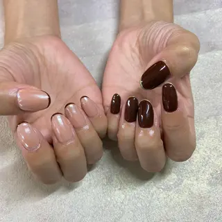 ネイル Amber21.所属・Nagahama Akariのネイルデザイン