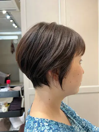 ショート カラー 南雲 由麻のヘアスタイル