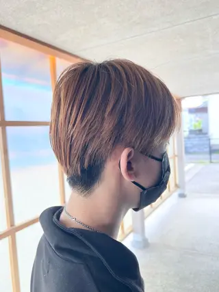 ショート メンズ 小田 勇斗のヘアスタイル