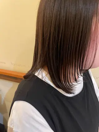 ミディアム hanamori terara所属・森 琳音のヘアスタイル