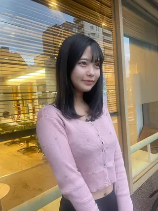 ミディアム カラー 髪質改善/Bloss om🌷高橋沙衣のヘアスタイル