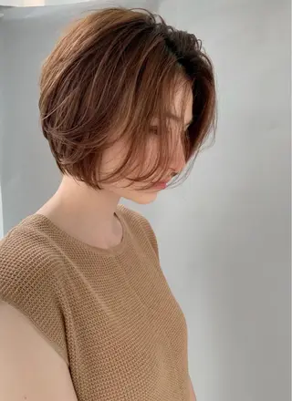 ショート カラー 鈴木 一貴のヘアスタイル