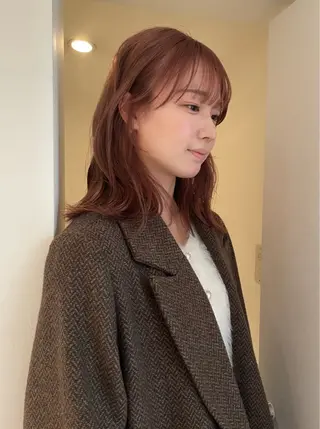 ミディアム カラー chiharu ボブ/レイヤーのヘアスタイル