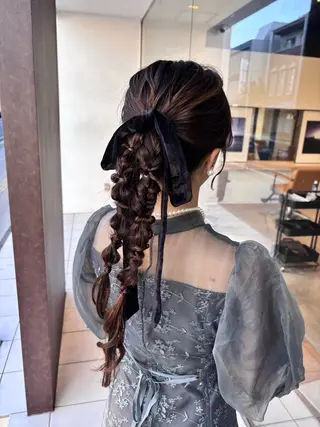 ヘアアレンジ 八木 瑠奈のヘアスタイル