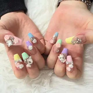 ロング mao .のネイルデザイン