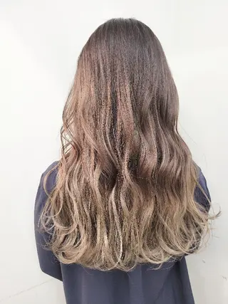 ロング カラー ビーオーダーズ所属・ダブルカラーモデル☆ SHUNYAのヘアスタイル