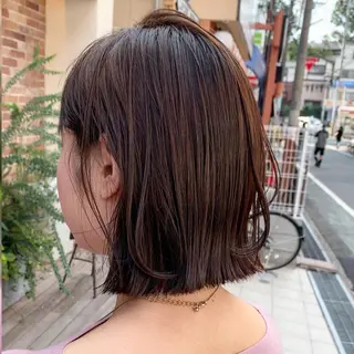 ミディアム カラー ルーチェヘアー 北摂エリアNo.1のヘアスタイル