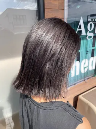 ミディアム カラー アグヘアーヒート岐阜本巣店所属・伊賀 瑞月のヘアスタイル