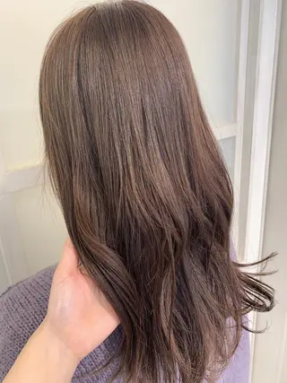 ロング 🦋ミルクティーベー ジュ🦋mayukiのヘアスタイル