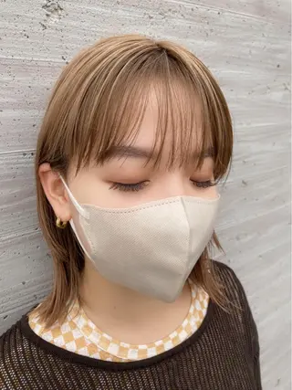 ショート カラー ネイル マツエク・マツパ アイブロウ 𓊆ᶠᵉᵉʸ𓊇 ᶜᴴᴵᴴᴬᴿᵁのマツエク・マツパデザイン