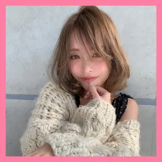 ミディアム カラー ❤️sai❤️ official❤️のヘアスタイル