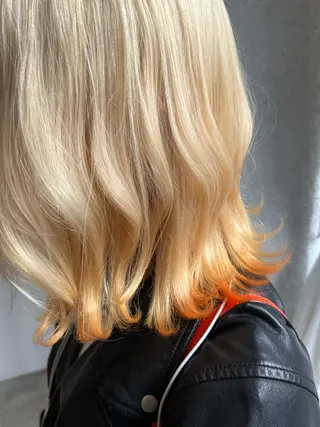 ミディアム カラー オタク美容師💟 チバコナツのヘアスタイル