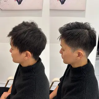 メンズ メンズ特化韓国風 パーマスタイル/りんのヘアスタイル