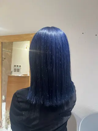 ミディアム カラー 橋本 萌々香のヘアスタイル