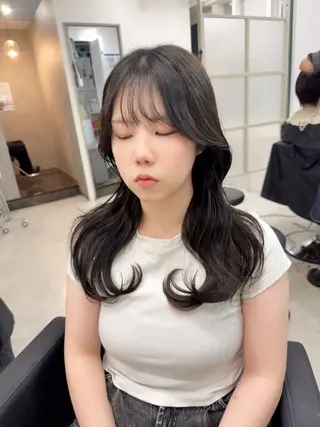 ロング MAHO/透明感カラ ー/髪質改善🍒のヘアスタイル