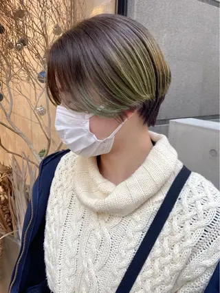 ショート カラー kaho🧸 / 大人styleのヘアスタイル