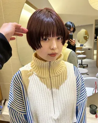 ショート yiye青山店所属・無料カットモデル /yuukaのヘアスタイル