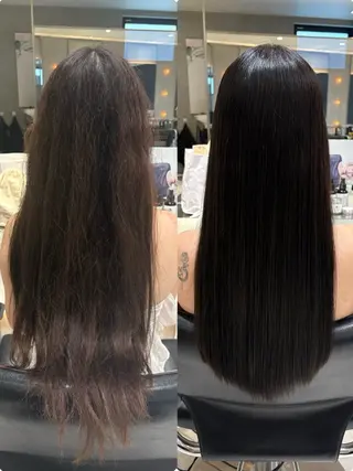 ロング カラー 艶髪/ダークトーン 🩶丸山日向のヘアスタイル