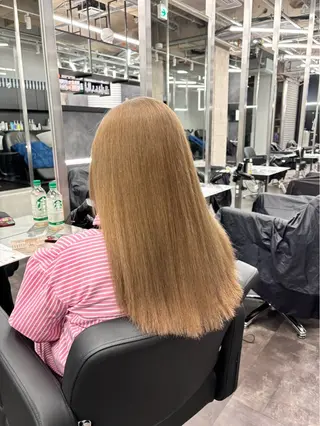 ロング カラー 野﨑 煌のヘアスタイル