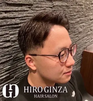 ショート メンズ 田中 瑠星のヘアスタイル