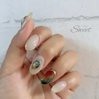 ネイル sweet 仲野陽子のネイルデザイン