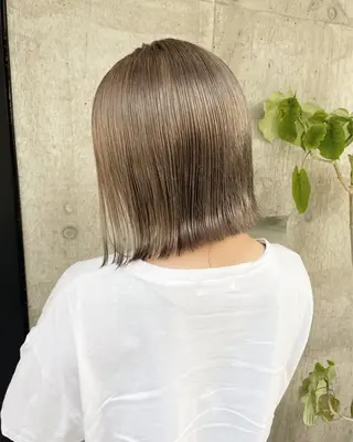 ミディアム カラー ヘアアレンジ TATSUYA アートディレクターのヘアスタイル