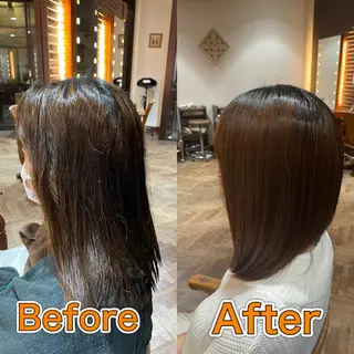 ミディアム stylist YUTOのヘアスタイル