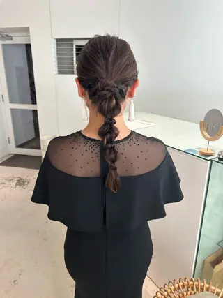 ロング ヘアアレンジ 透明感カラー🫧 nanohaのヘアスタイル